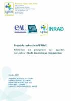 Rétention du phosphore sur apatites naturelles : Etude économique comparative